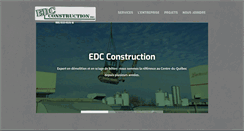 Desktop Screenshot of edcconstruction.net